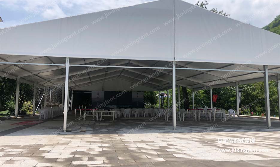 安吉景區(qū)待客用篷22米跨